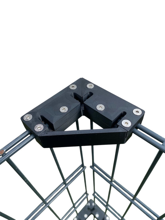 Winkelverbinder für Doppelstabmatten 656 – Typ „Leon“