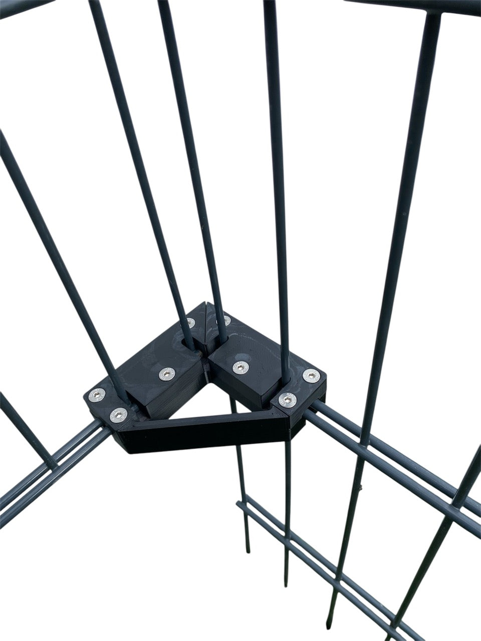 Winkelverbinder für Doppelstabmatten 868 – Typ „Leon“