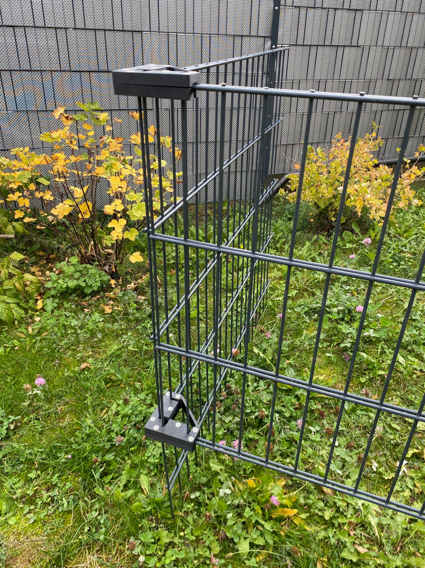 Winkelverbinder für Doppelstabmatten 868 – Typ „Leon“