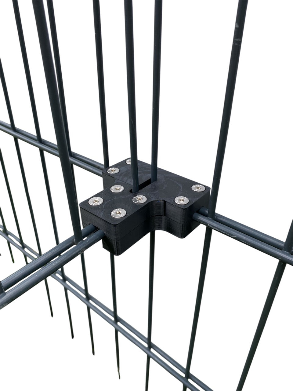 T-Verbinder für Doppelstabmatten 656 – Typ „Tom“